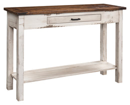 Amish Madison Rustic Sofa Table