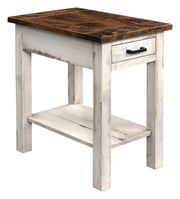 Amish Madison Rustic Chair Side Table
