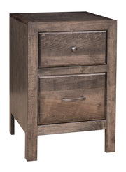 Amish Blair Two Drawer Nightstand