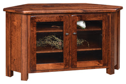 Amish Barn Floor Corner TV Stand