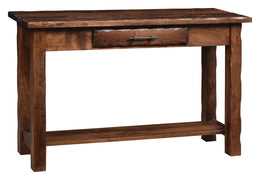 Amish Hand Hewn Sofa Table