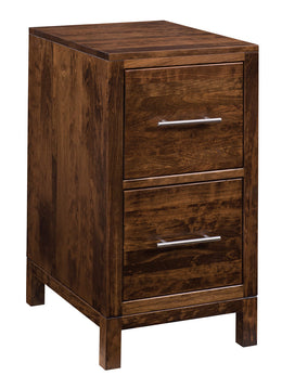 American-Made Vienna Two Drawer File Cabinet