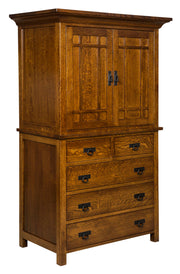 Amish Kingston Prairie Armoire