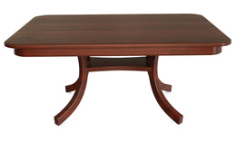 TABLE: Judith Double Pedestal Table in Cherry