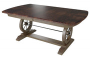 Amish Conestoga Double Pedestal Table