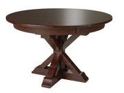 Amish Halifax Single Pedestal Table