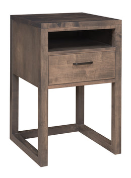 Amish Maci One Drawer Nightstand