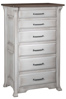Amish Farmington Chest of Drawers in Brown Maple