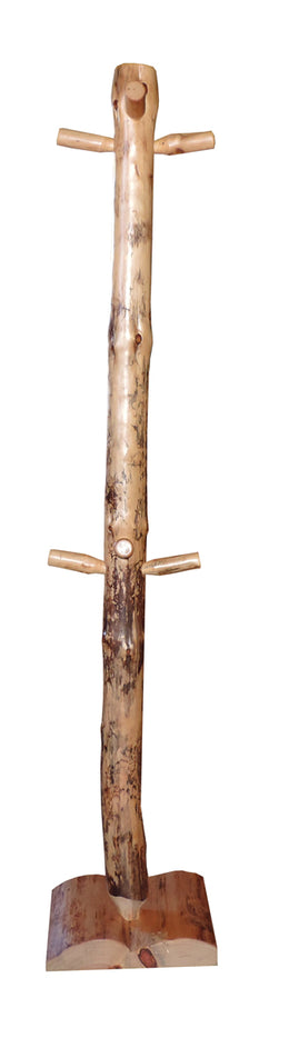 Amish Blue Ridge Rustic Creations Hall Tree in Pine