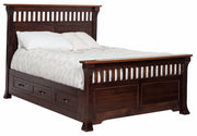 Amish Bloomdale Platform Bed