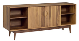 Amish Symbol Media Cabinet