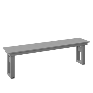 Amish Polybird Modern Dining Bench