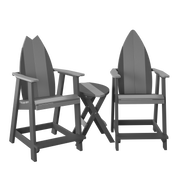 Amish Polybird Surfboard Balcony Set