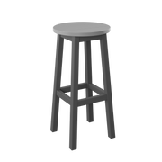 Amish Polybird Round Bar Stool