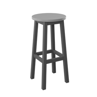 Amish Polybird Round Bar Stool
