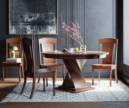 Amish Lexington Single Pedestal Table Collection