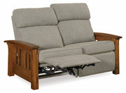 Amish Stockton Loveseat Wallhugger Recliner