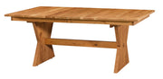 Amish North Shore Trestle Table