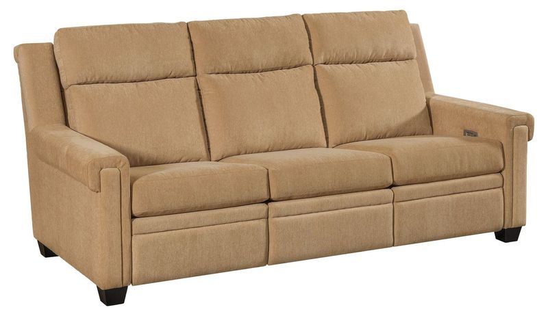 Amish Outlet Store Remington Power Sofa Recliner - Thumbnail 2