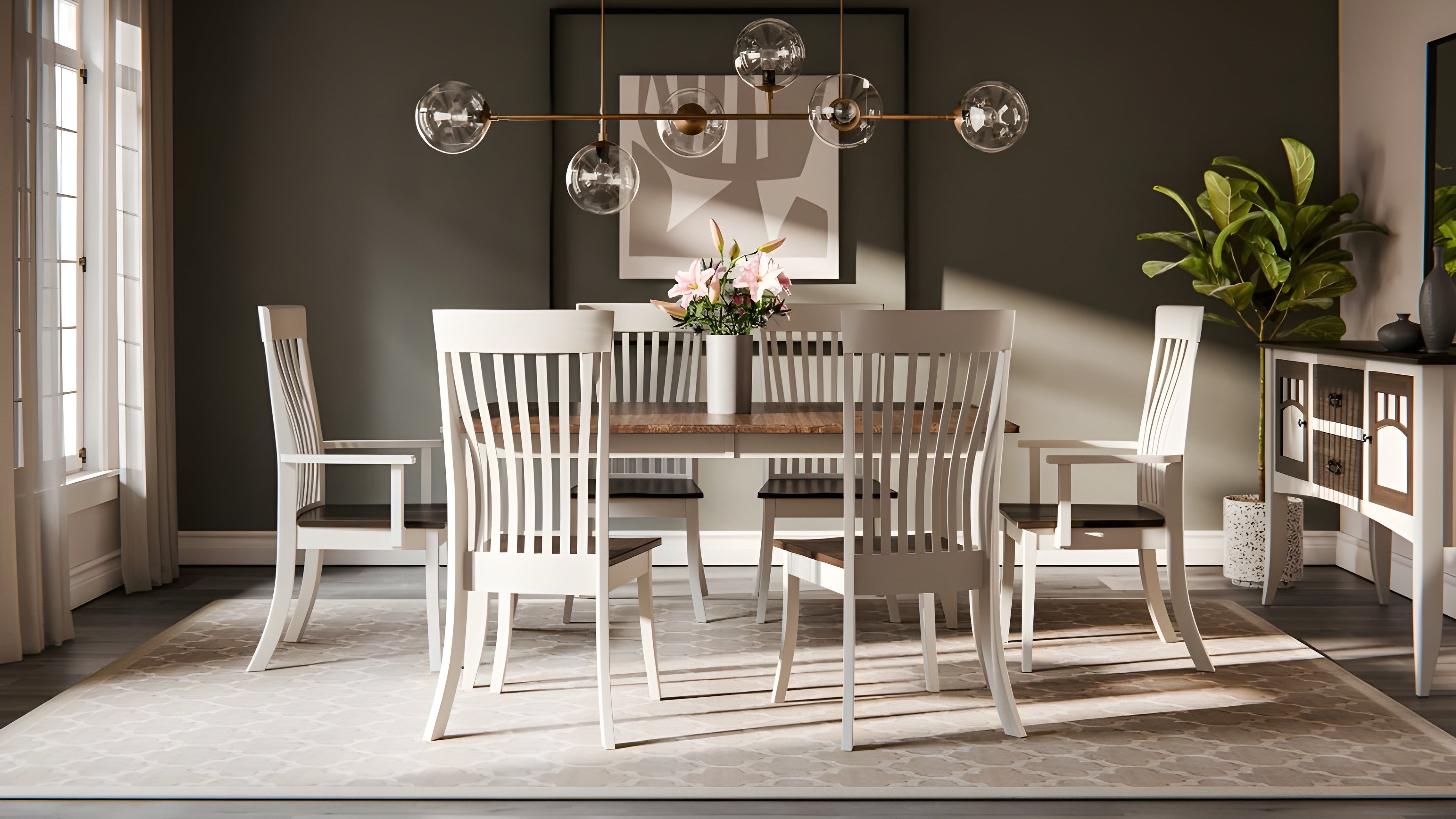 Amish Williamson Double Pedestal Table – AmishOutletStore