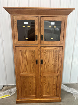KITCHEN: Amish Heritage Mission 4-Door Pantry