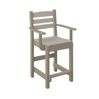 Amish Polybird Counter Height Bar Stool