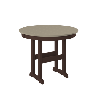 Amish Polybird Counter Height Round Table
