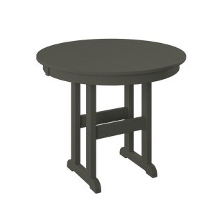 Amish Polybird Round Dining Table