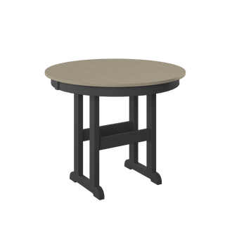 Amish Polybird Round Dining Table