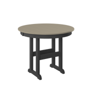 Amish Polybird Counter Height Round Table