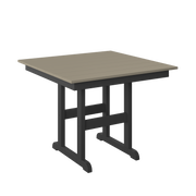 Amish Polybird Counter Height Square Table