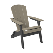 Amish Polybird Folding Adirondack Chair
