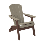 Amish Polybird Folding Adirondack Chair