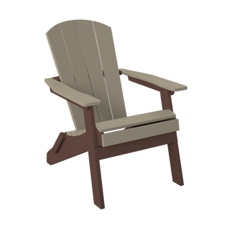 Amish Polybird Folding Adirondack Chair