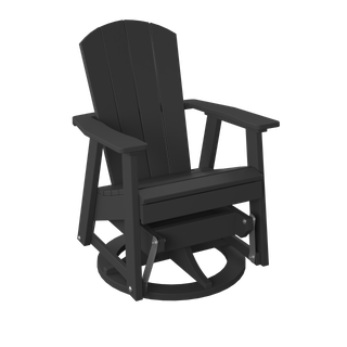 Amish Polybird Classic Swivel Glider