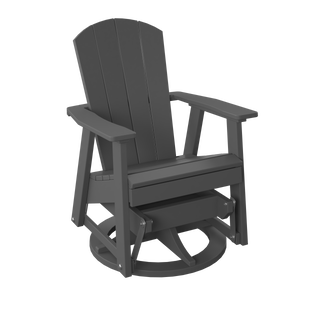 Amish Polybird Classic Swivel Glider