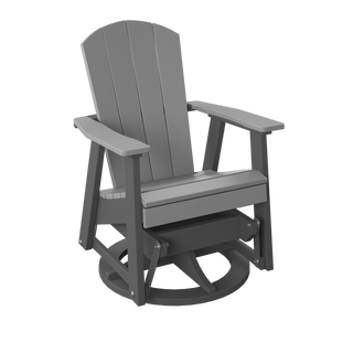 Amish Polybird Classic Swivel Glider