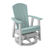 Amish Polybird Classic Swivel Glider