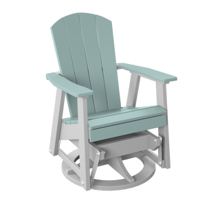 Amish Polybird Classic Swivel Glider