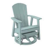 Amish Polybird Classic Swivel Glider