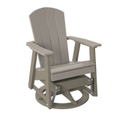 Amish Polybird Classic Swivel Glider
