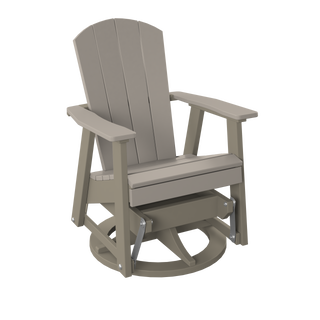 Amish Polybird Classic Swivel Glider