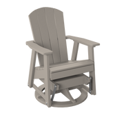 Amish Polybird Classic Swivel Glider