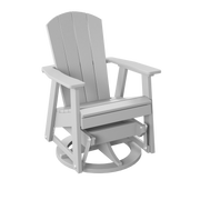 Amish Polybird Classic Swivel Glider