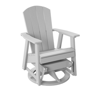 Amish Polybird Classic Swivel Glider