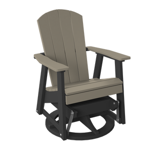 Amish Polybird Classic Swivel Glider