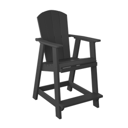 Amish Polybird Counter Height Balcony Chair