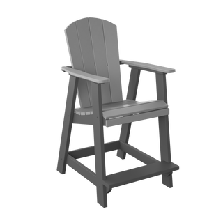 Amish Polybird Counter Height Balcony Chair