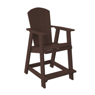 Amish Polybird Counter Height Balcony Chair