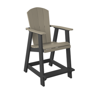 Amish Polybird Counter Height Balcony Chair